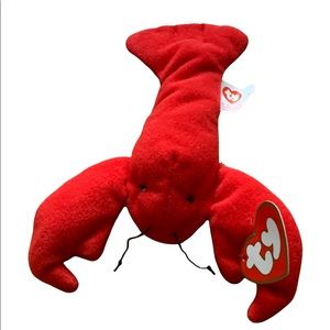 TY Beanie Baby Pinchers The Lobsters Style 4026 Still Has Tags